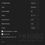 تنظیمات استراتژی Algo FX Premium