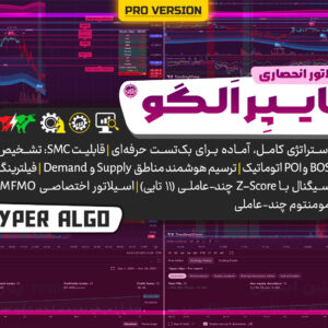 استراتژی Hyper Algo Pro: استراتژی ترید الگوریتمی + اسیلاتور